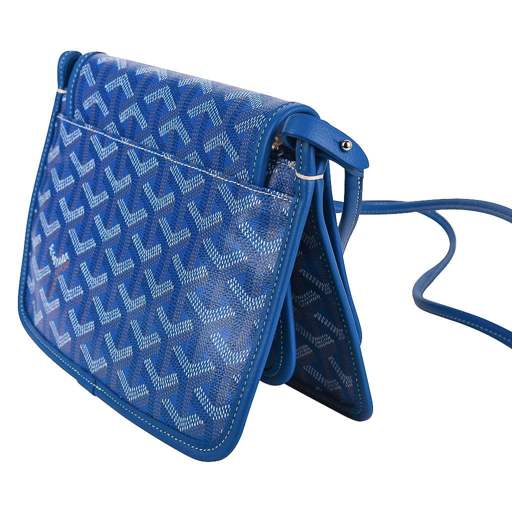 Sénat leather clutch bag Goyard Blue in Leather - 36095431