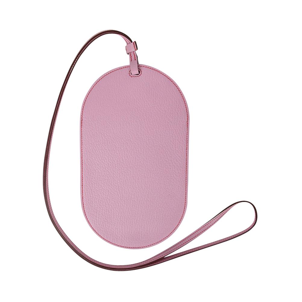Hermes In-The-Loop To Go Pouch Leather Pink