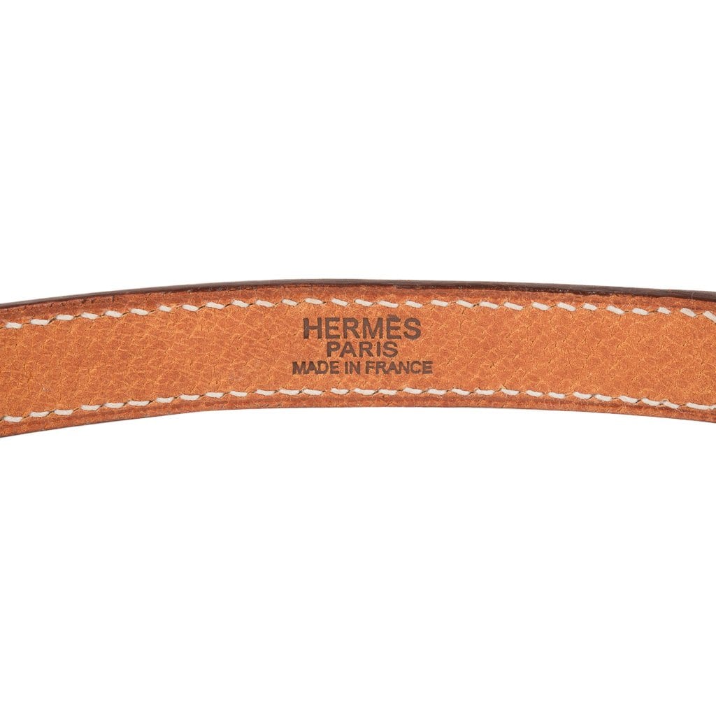 Leather handbag Hermès Brown in Leather - 33226920