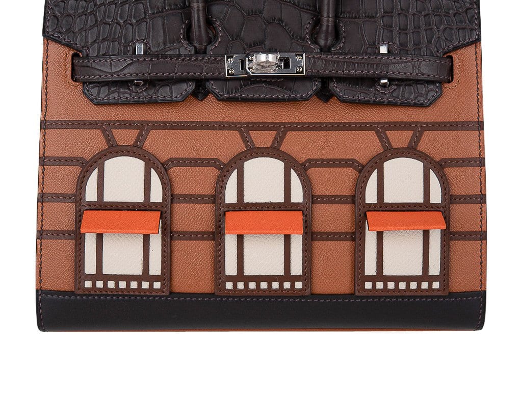 Hermes Birkin 20 Sellier Faubourg Bag Limited Edition Palladium