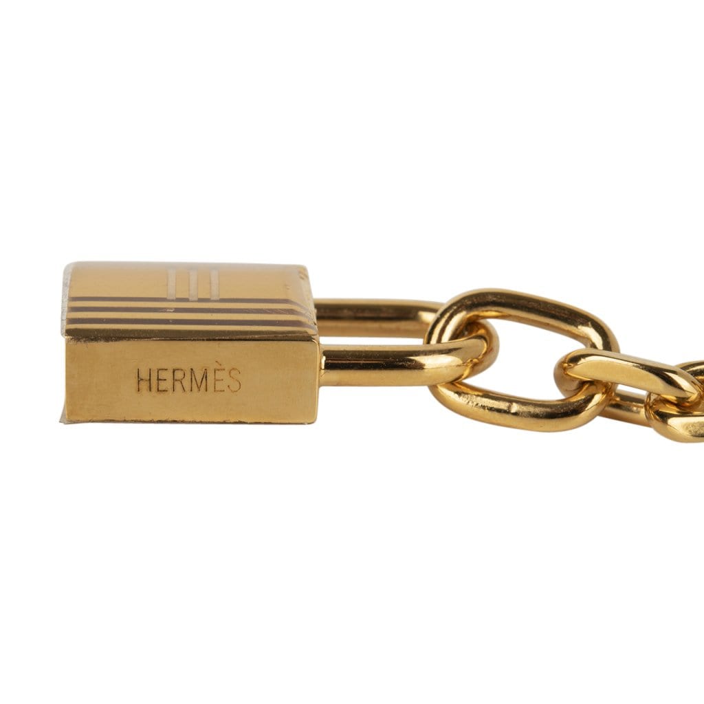 Hermes Breloque Olga Bag Charm Gold Limited Edition New w/Box – Mightychic