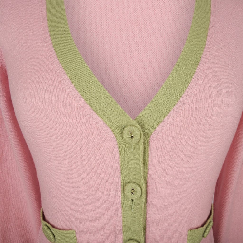 Moschino Sweater Pretty Pink Vintage Twinset  46 / 8