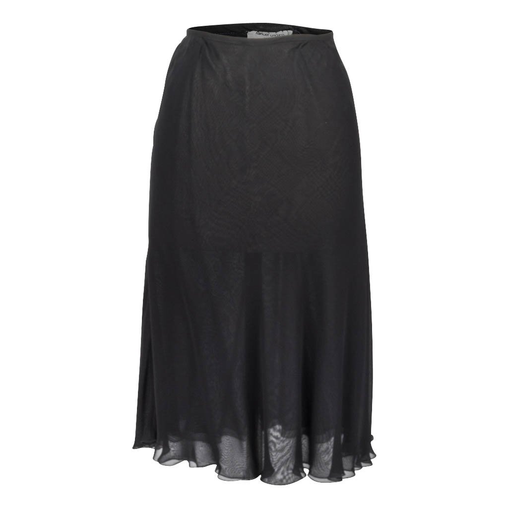 Emanuel Ungaro Evening Skirt Set Ruffle Trim Jacket 12