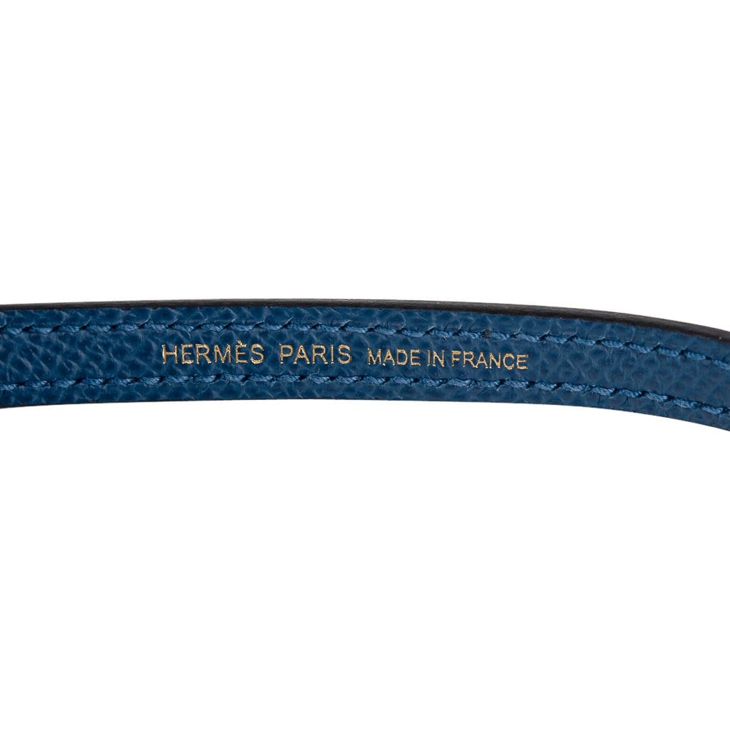 Hermes Kelly Sellier 20 Blue Jean Epsom Gold Hardware – Madison