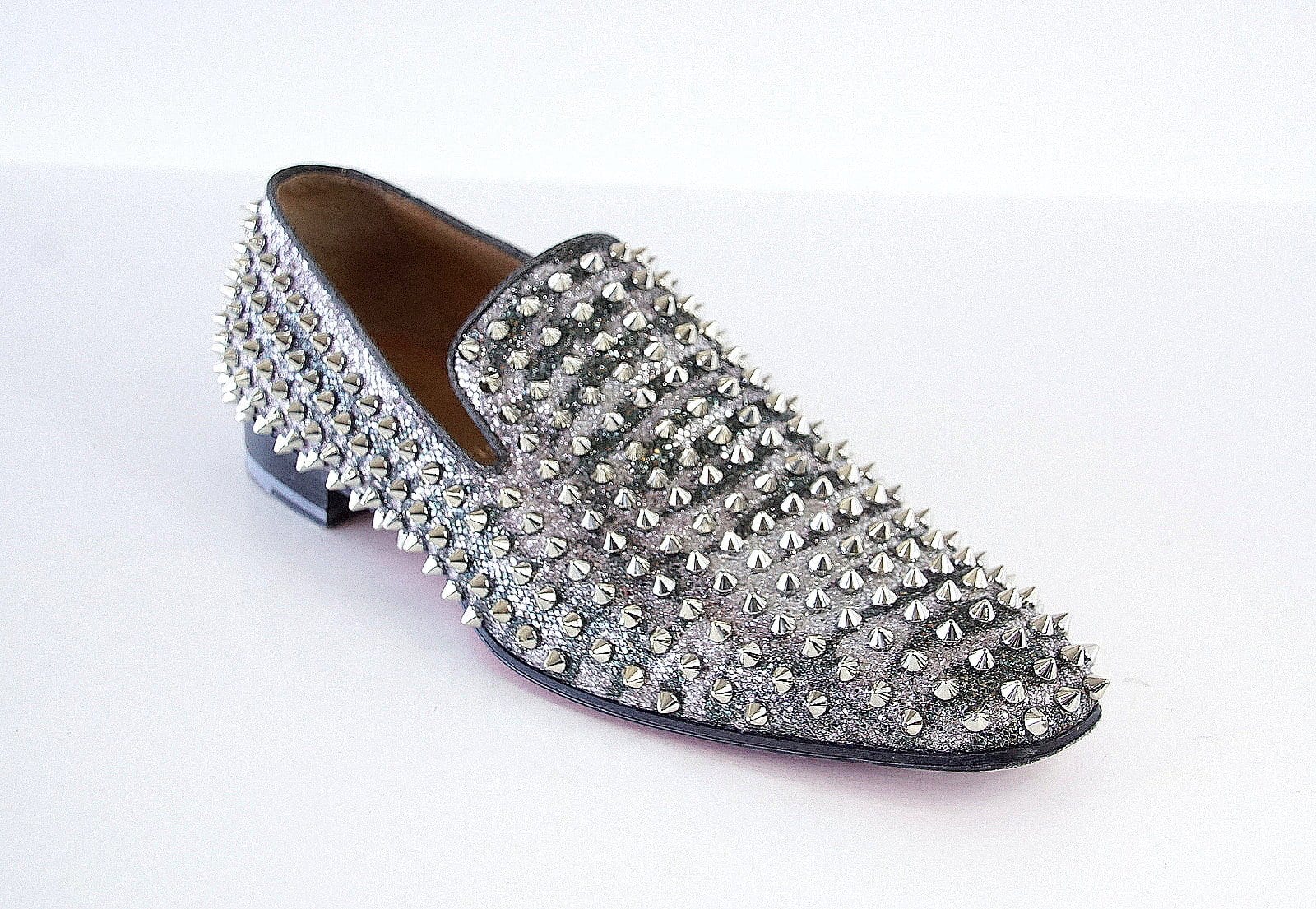 Christian Louboutin, Shoes, Christian Louboutin Black Rollerboy Spikes  Loafers