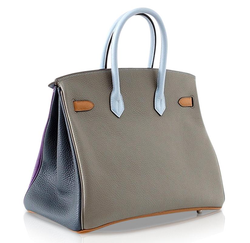 Hermes 2012 Kelly 35 Arlequin Bag Limited Edition.