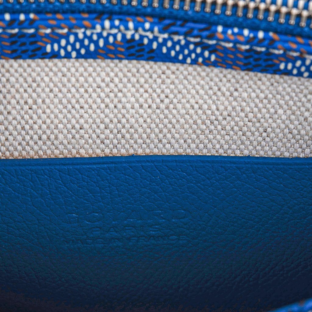 Goyard Blue Goyardine Coated Canvas Plumet Crossbody Bag – STYLISHTOP