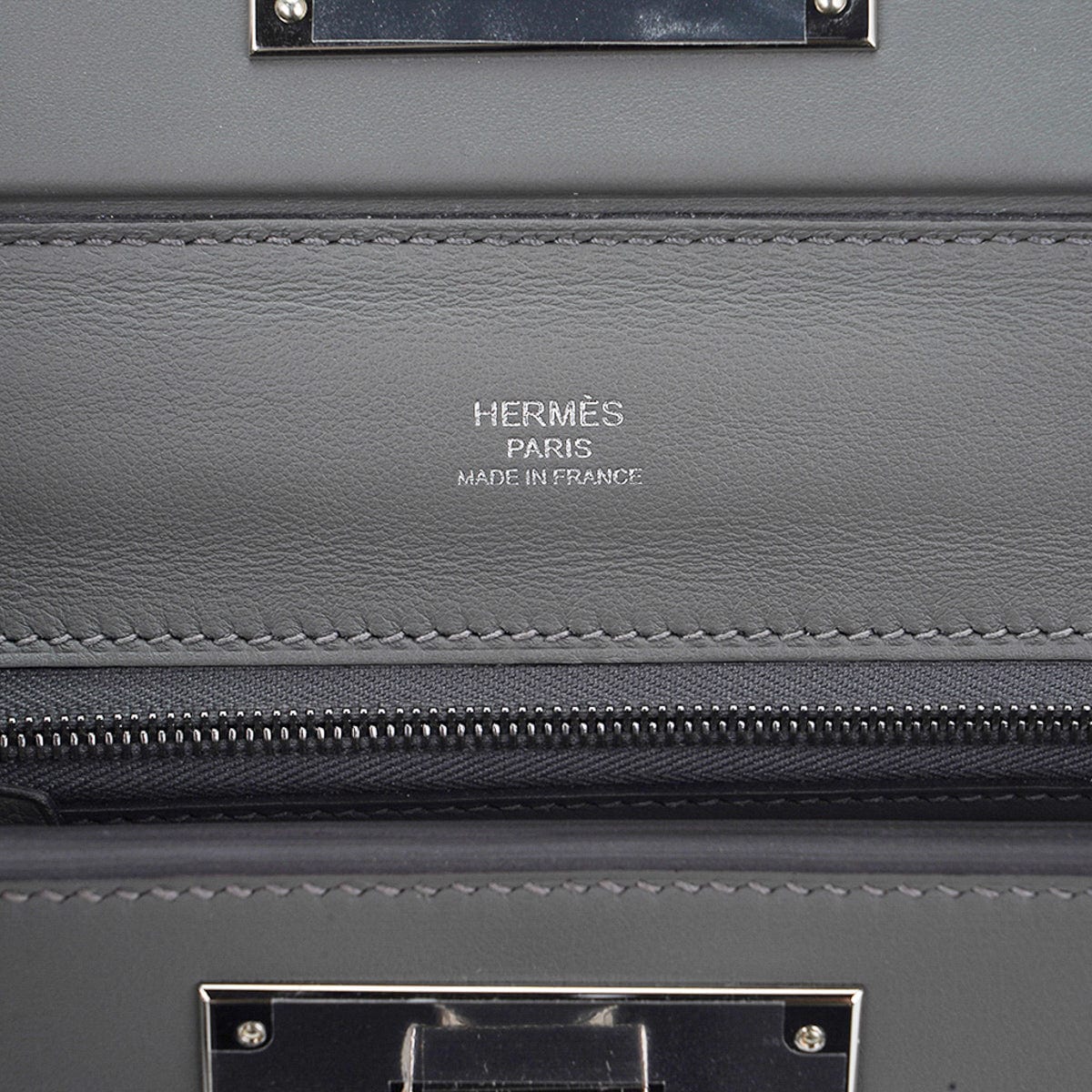 Hermes Mini 2424 Gris Meyer Evercolor/ Swift - MyBagFast