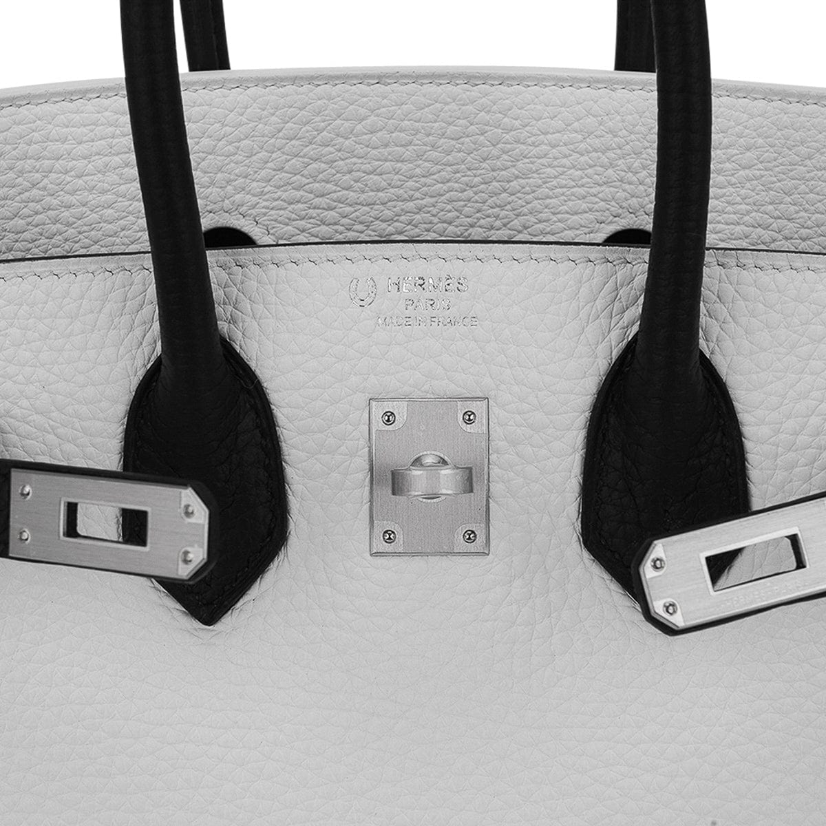 Hermès Birkin 25 White Epsom Palladium Hardware – ZAK BAGS