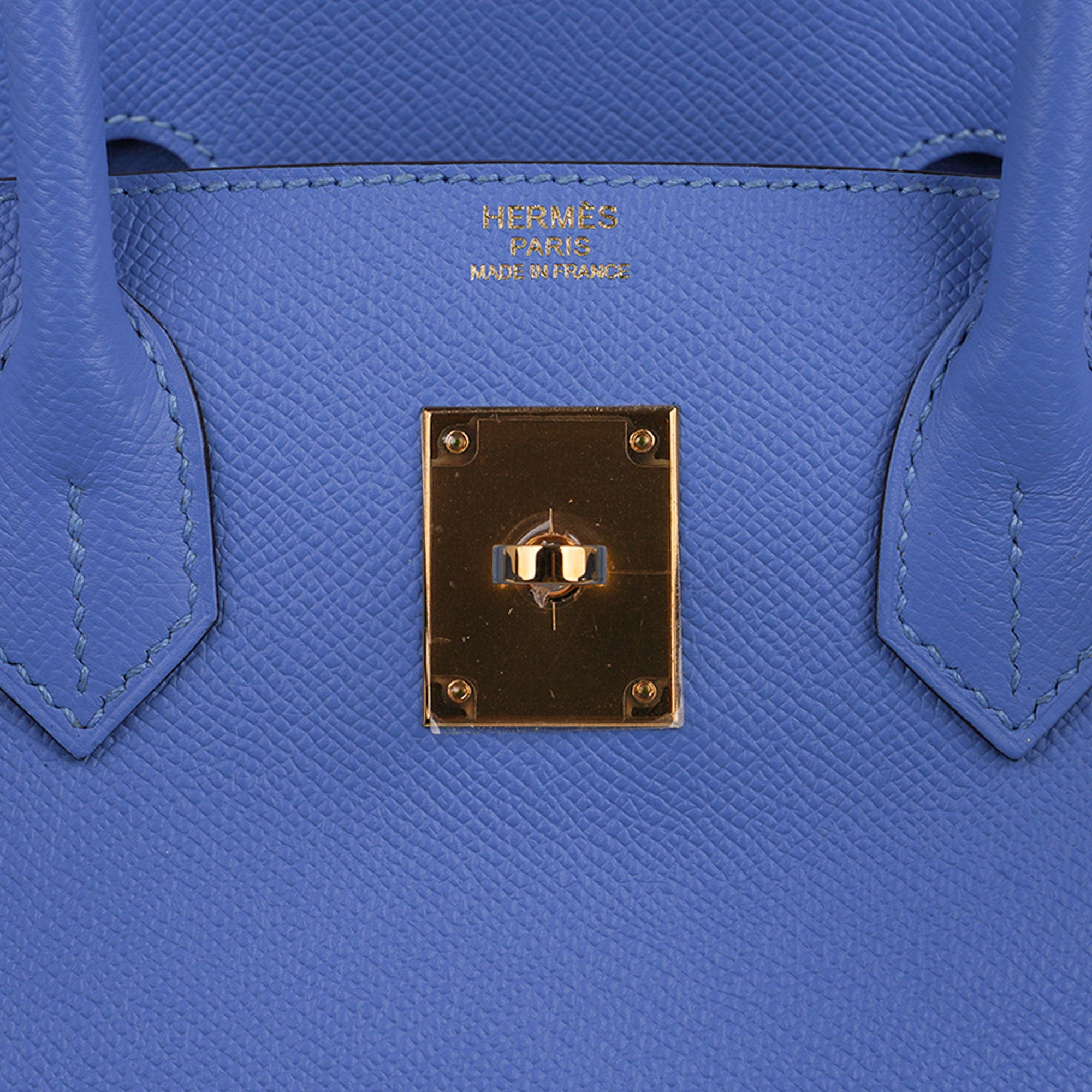 Hermès Bleu Electric Birkin 30cm of Epsom Leather with Gold Hardware, Handbags and Accessories Online, 2019
