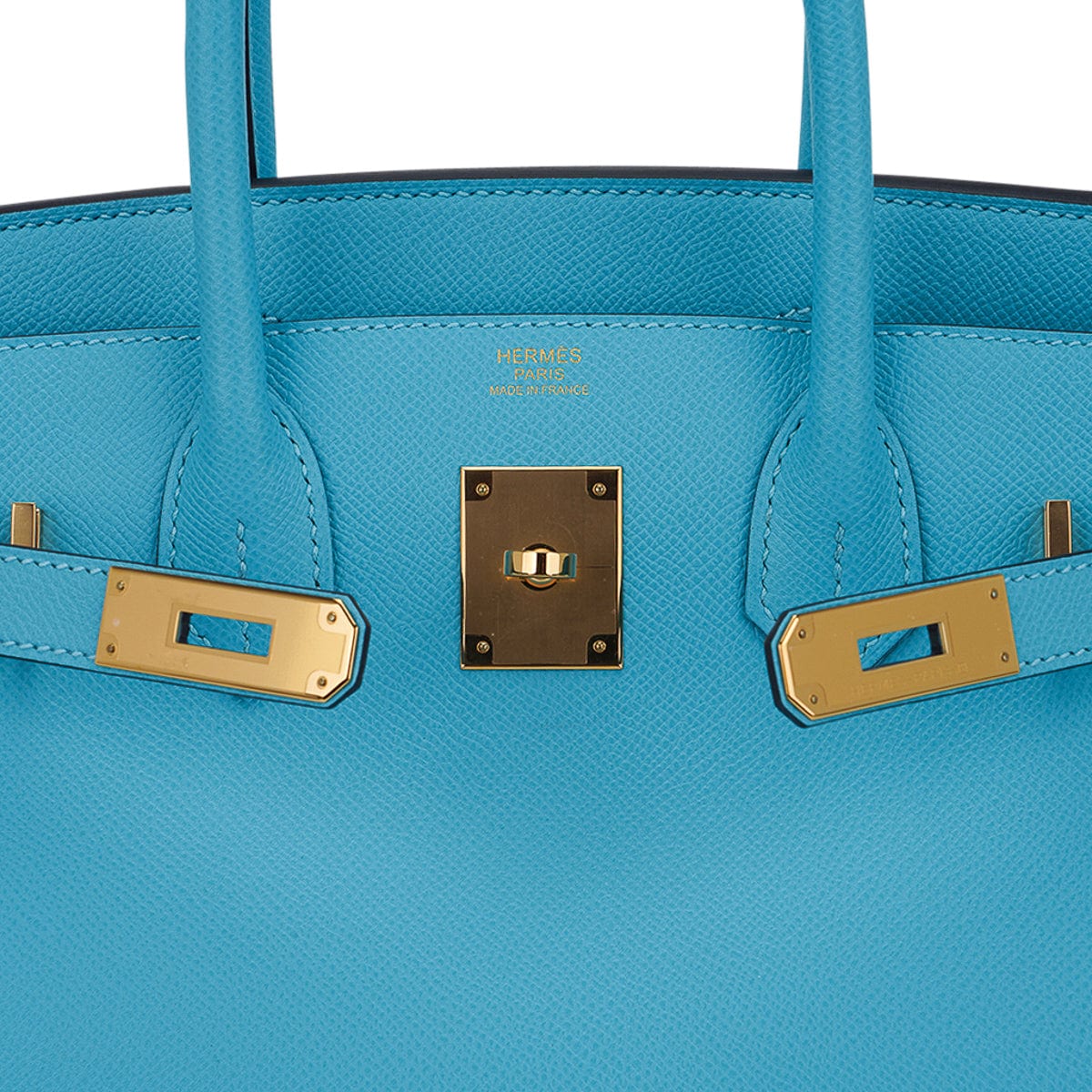 Hermes Birkin 30 Bag Blue du Nord Gold Hardware Epsom Leather
