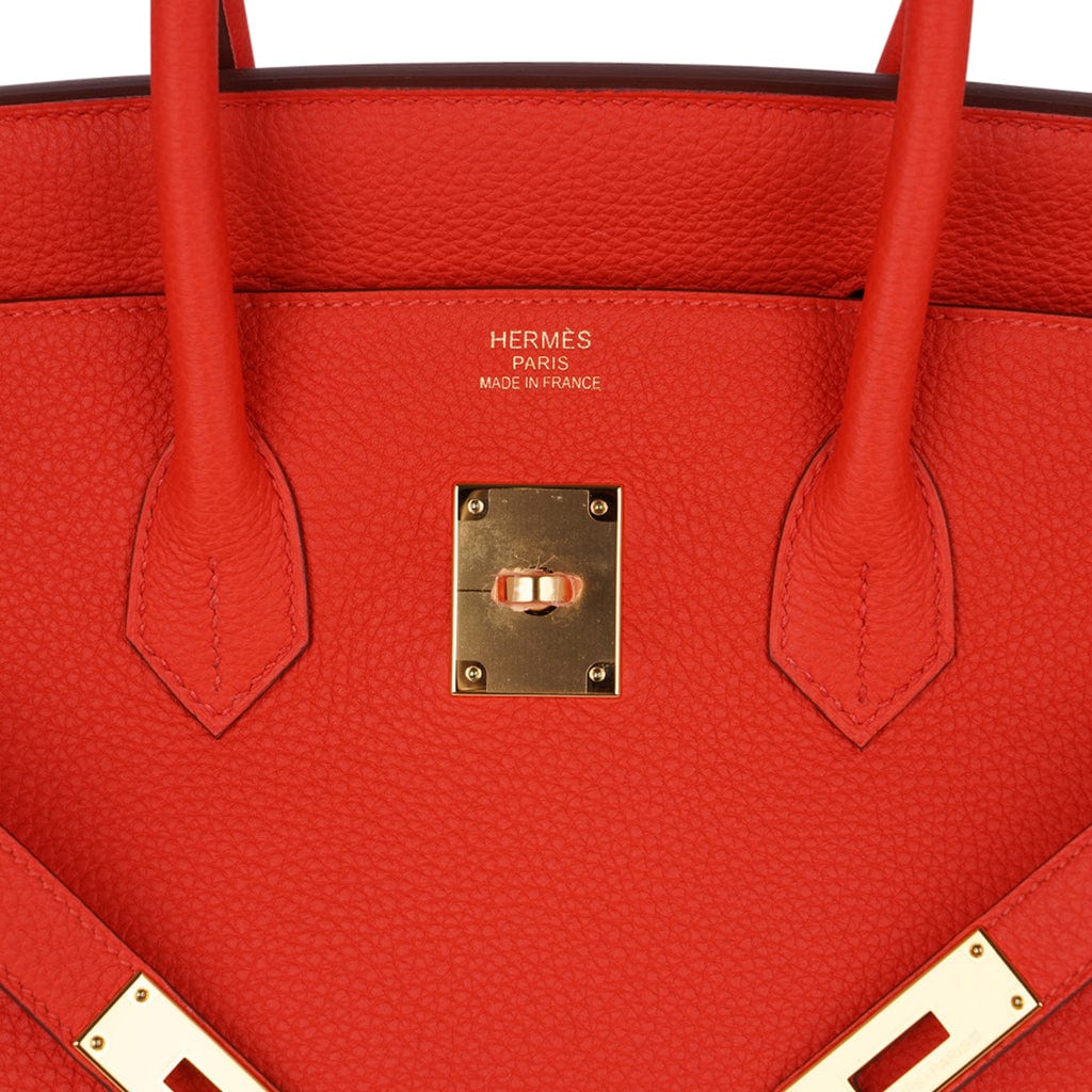🐚 Hermès 25cm Birkin Capucine Togo Leather Gold Hardware 2021 #priveporter  #hermes #birkin