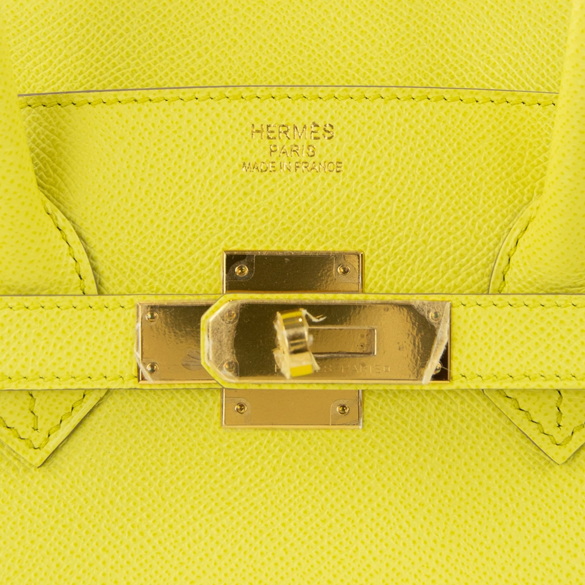 Hermès Birkin 35 Souffre (yellow) w/ Gold Hardware