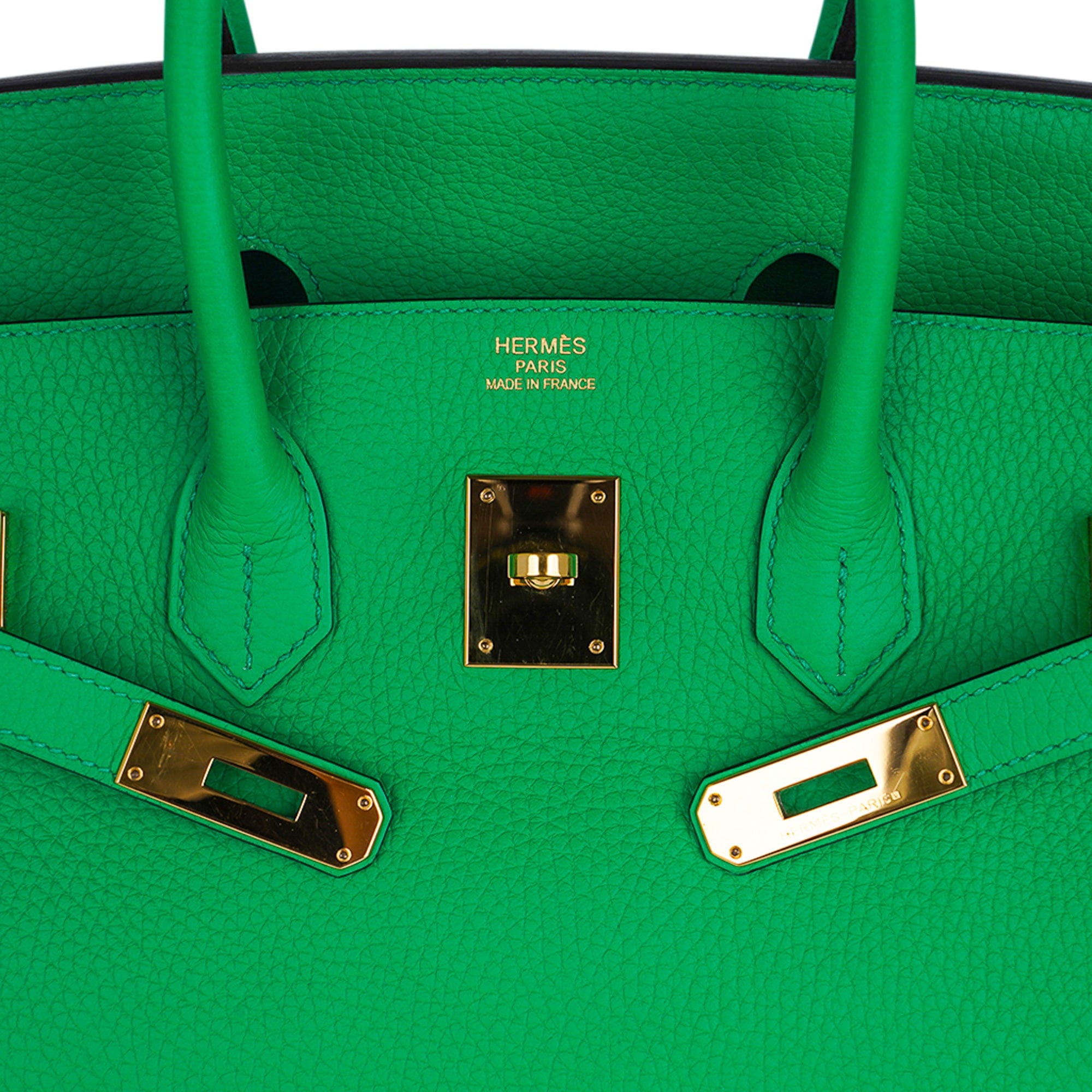 HERMÈS  BAMBOU BIRKIN 30 IN TOGO LEATHER WITH GOLD HARDWARE, 2019