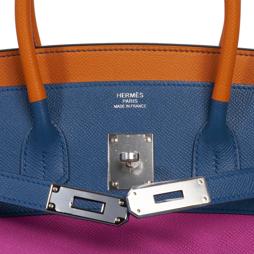Hermes Sunset Rainbow Sellier Birkin 35 Limited Edition Bag