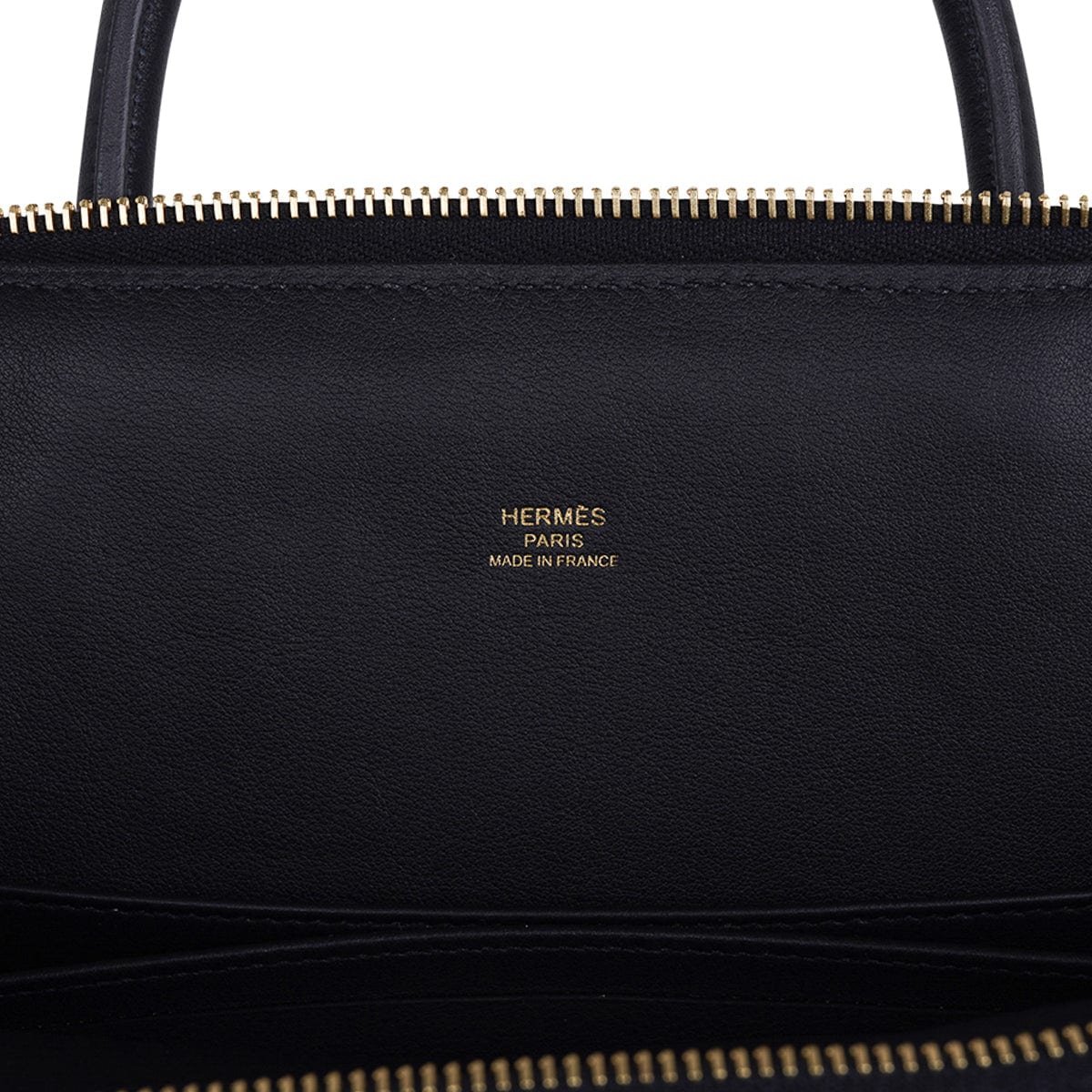 Hermes Bolide 1923 Bag Black Taurillon Novillo Leather Gold