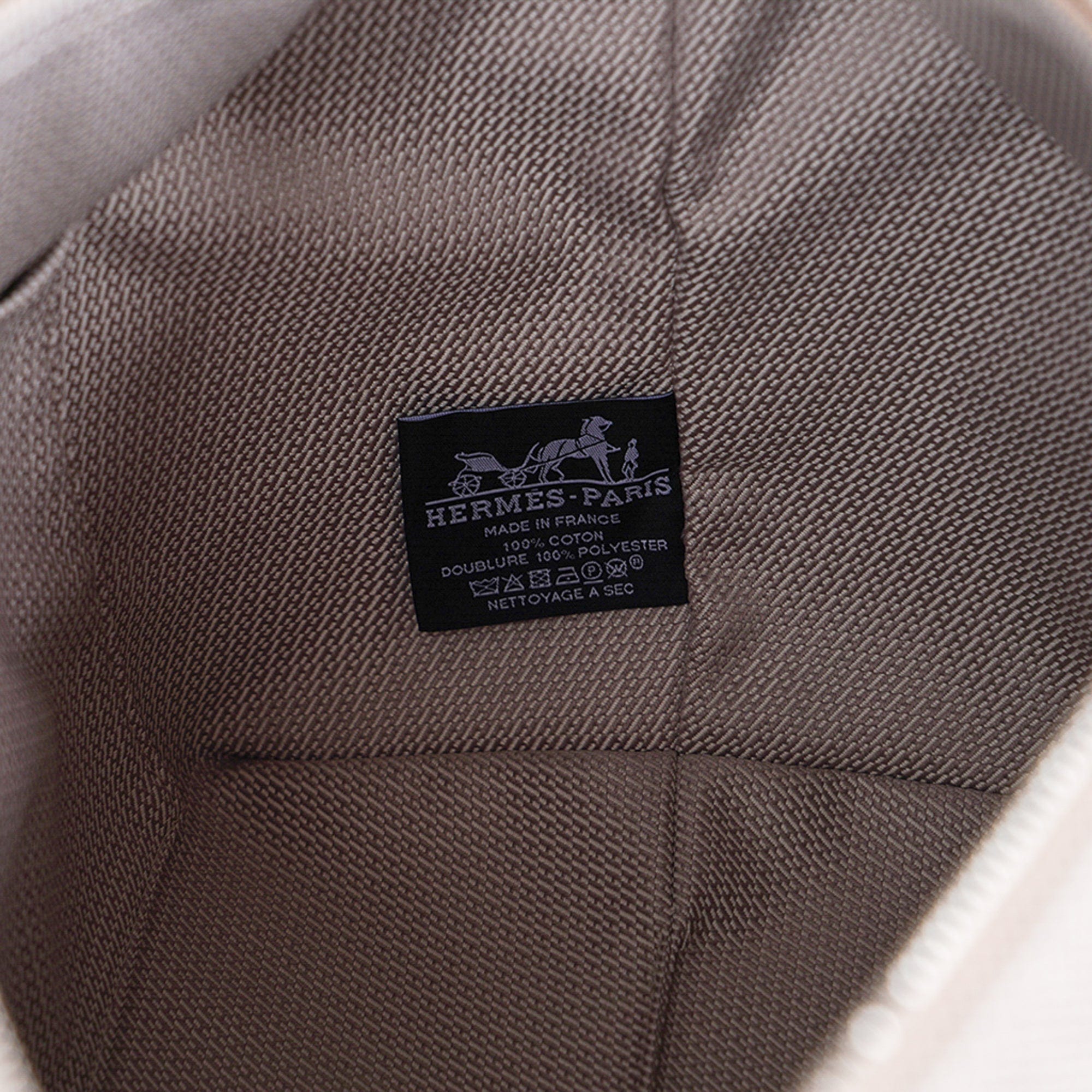Hermès Bride a Brac PM 100% Cotton Vanity Case (color: aquatique