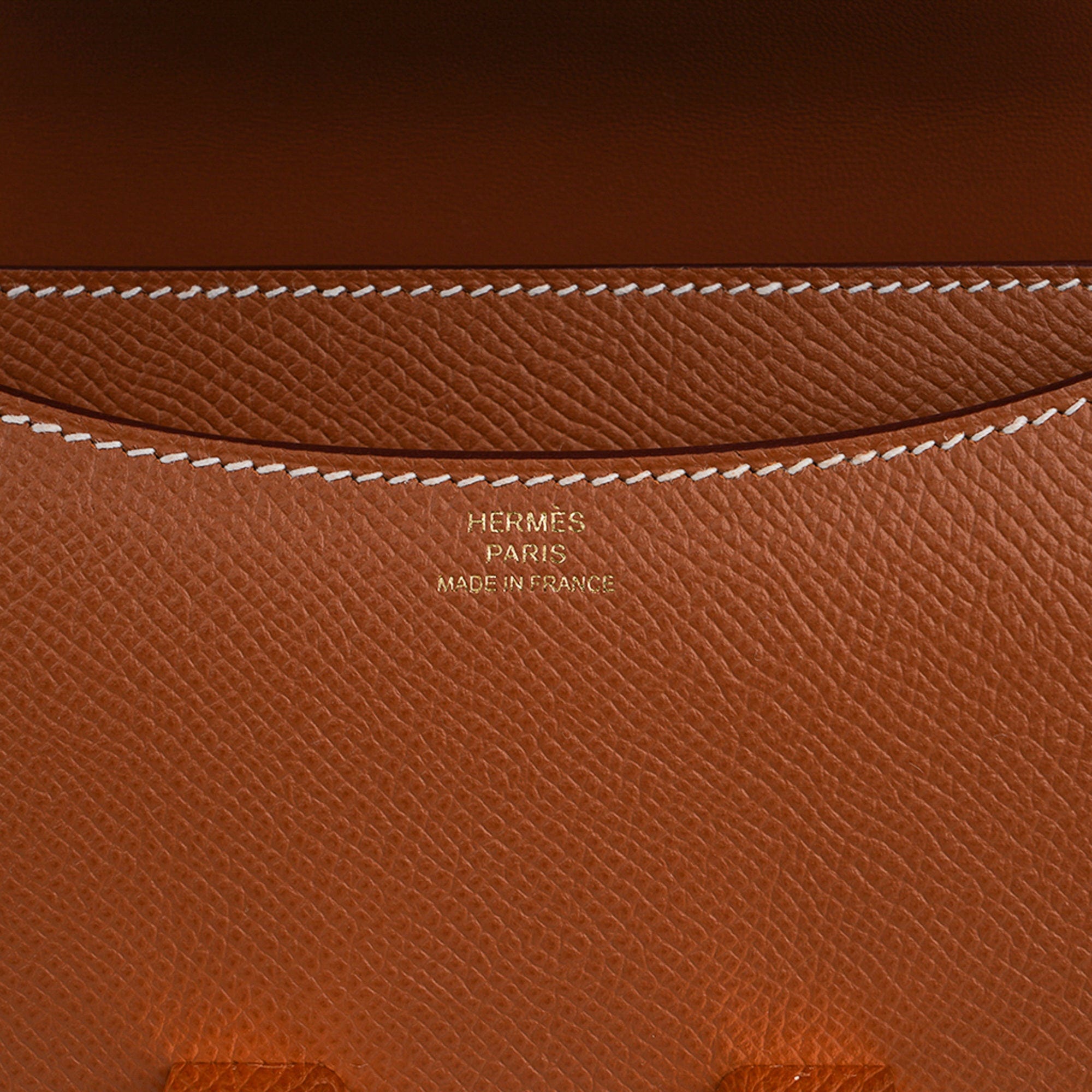 Hermès Malachite Epsom Mini Constance 18 Gold Hardware, 2014