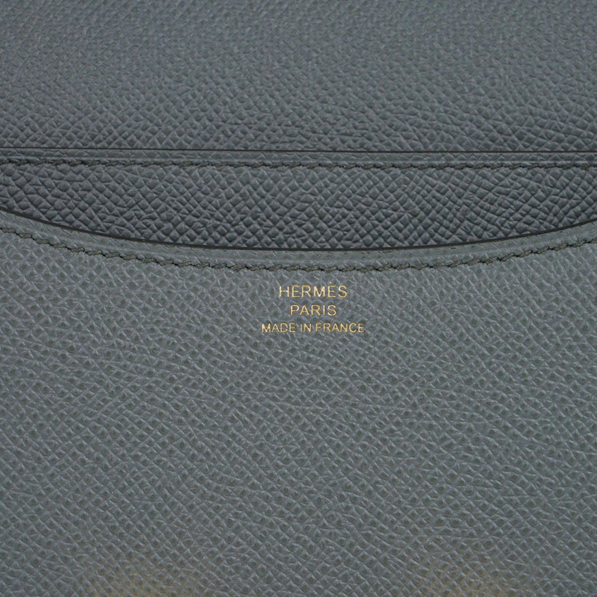 LoVey Goody - Brand New Hermes Constance 18 Vert Amande Epsom in