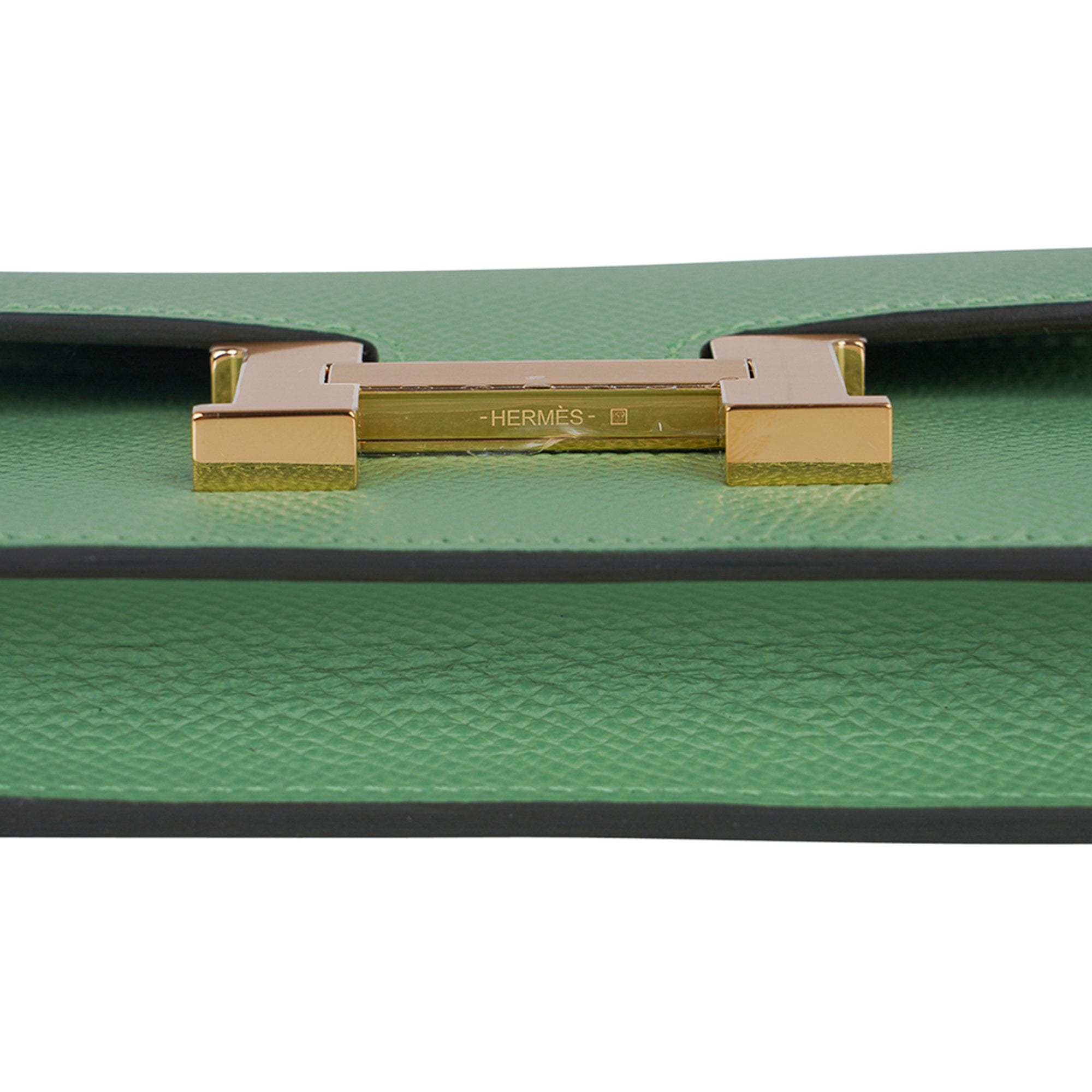 Vert Criquet Constance 24cm in Epsom Leather with Palladium
