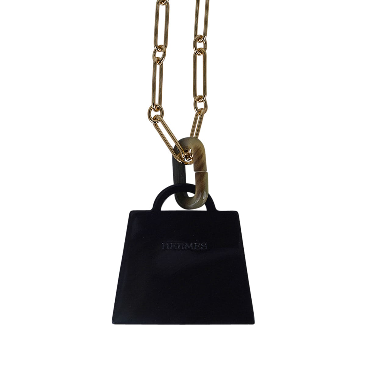 Hermès Palladium Kelly Necklace – Ethereal Gift
