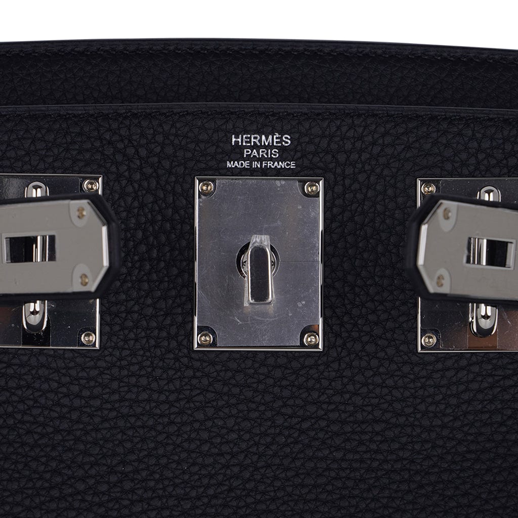 Hermes Hac a Dos PM Backpack Men's Bag Black Togo Palladium Hardware –  Mightychic