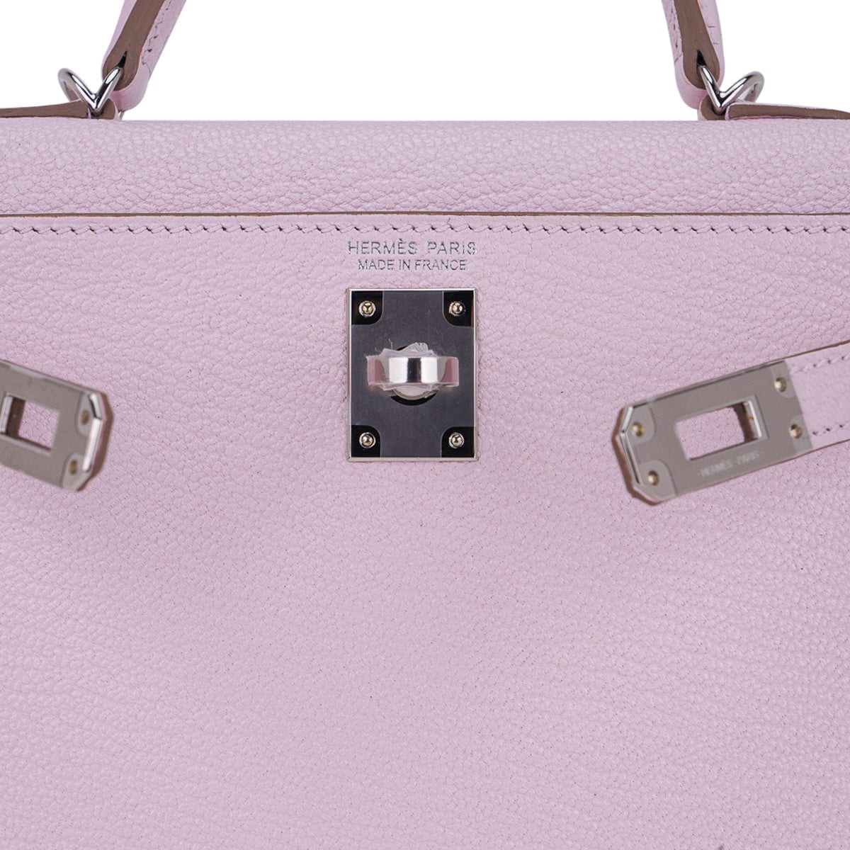 Hermes Purple Epsom Leather Palladium Hardware Mini Kelly Sellier 20 Bag  Hermes