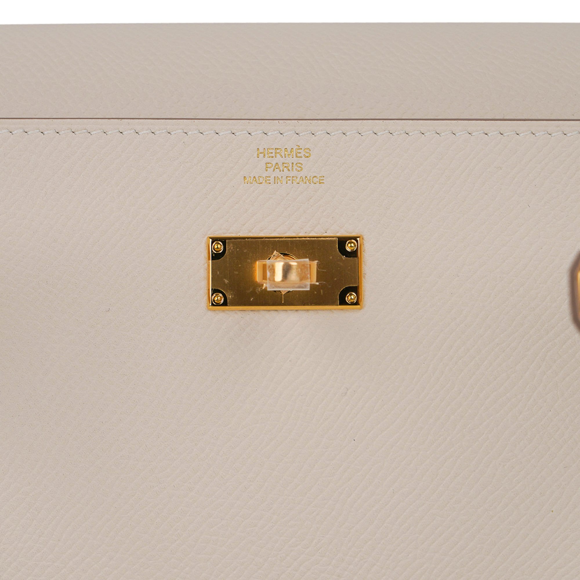Hermes Constance Clutch Wallet Craie Epsom Rose Gold Hardware