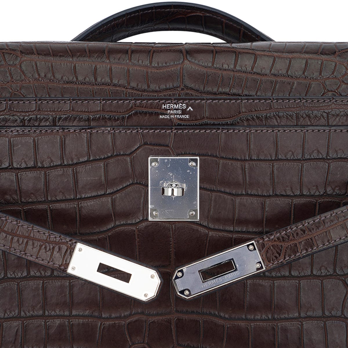 Hermès Sesame Togo Leather Kelly Depeches 36 Briefcase Hermes
