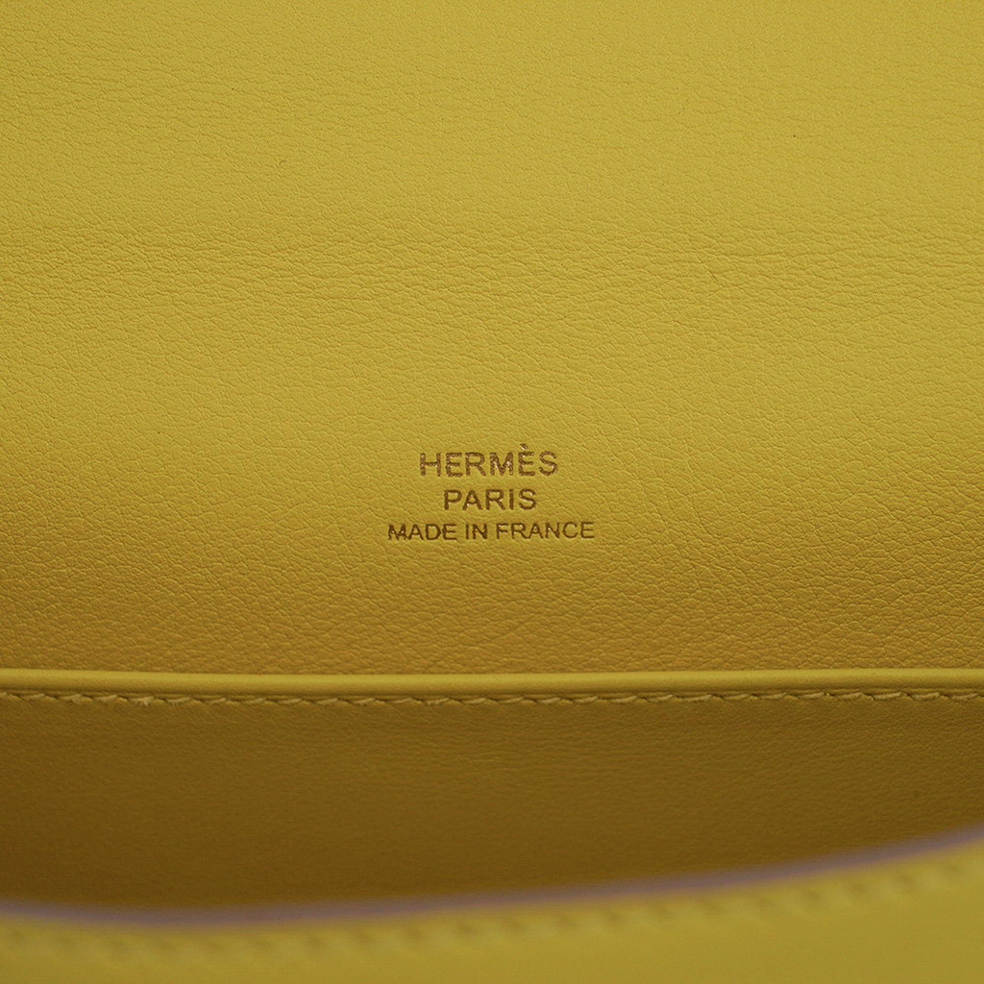 Hermes Kelly Pochette Lime Swift Gold Hardware #D - Vendome Monte Carlo