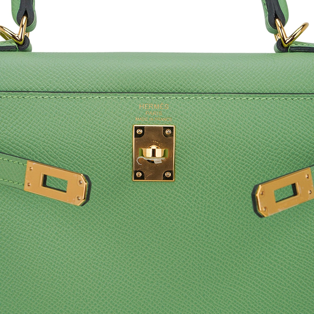 Vert Criquet Epsom Leather Sellier Birkin 25 Palladium Hardware, 2020, Handbags & Accessories, 2021