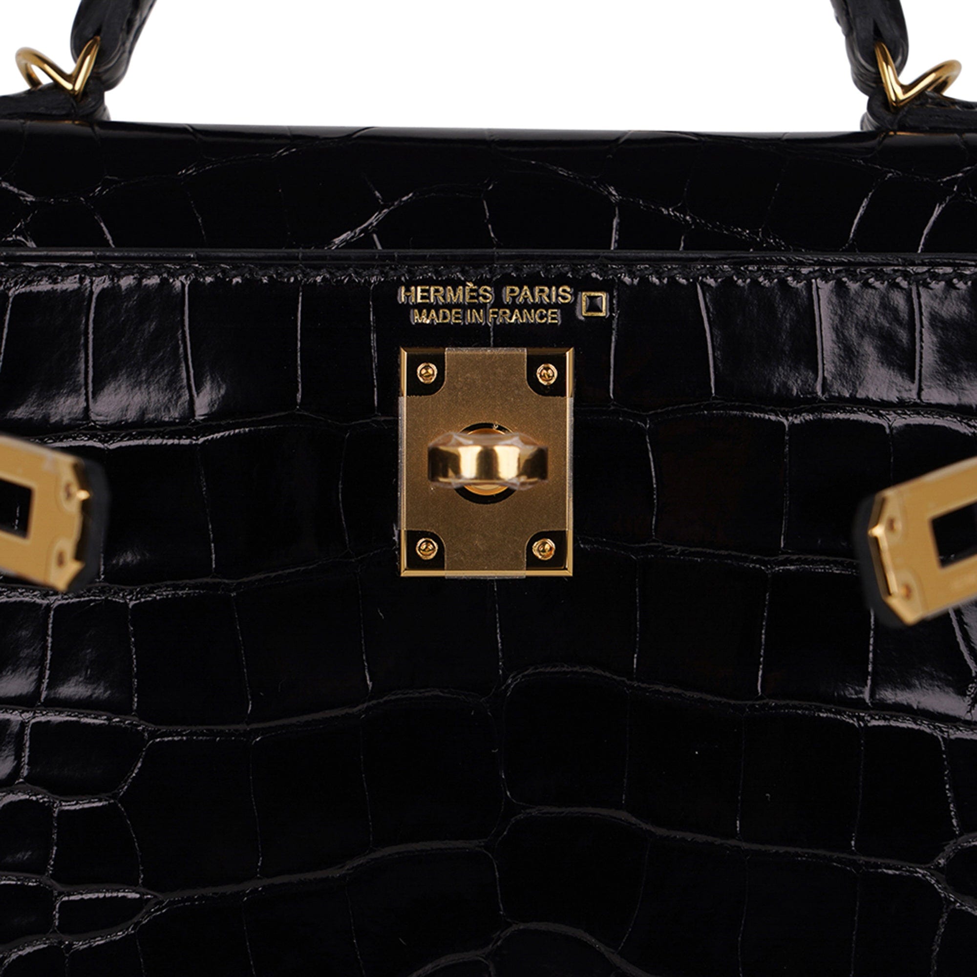 Hermès Kelly 20 Mini Sellier Vintage Black Box Leather with Gold Hardw