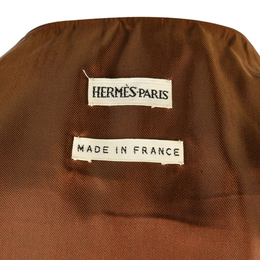 Hermes Vintage Les Mythologies des Hommes Vest Rouge 38 6