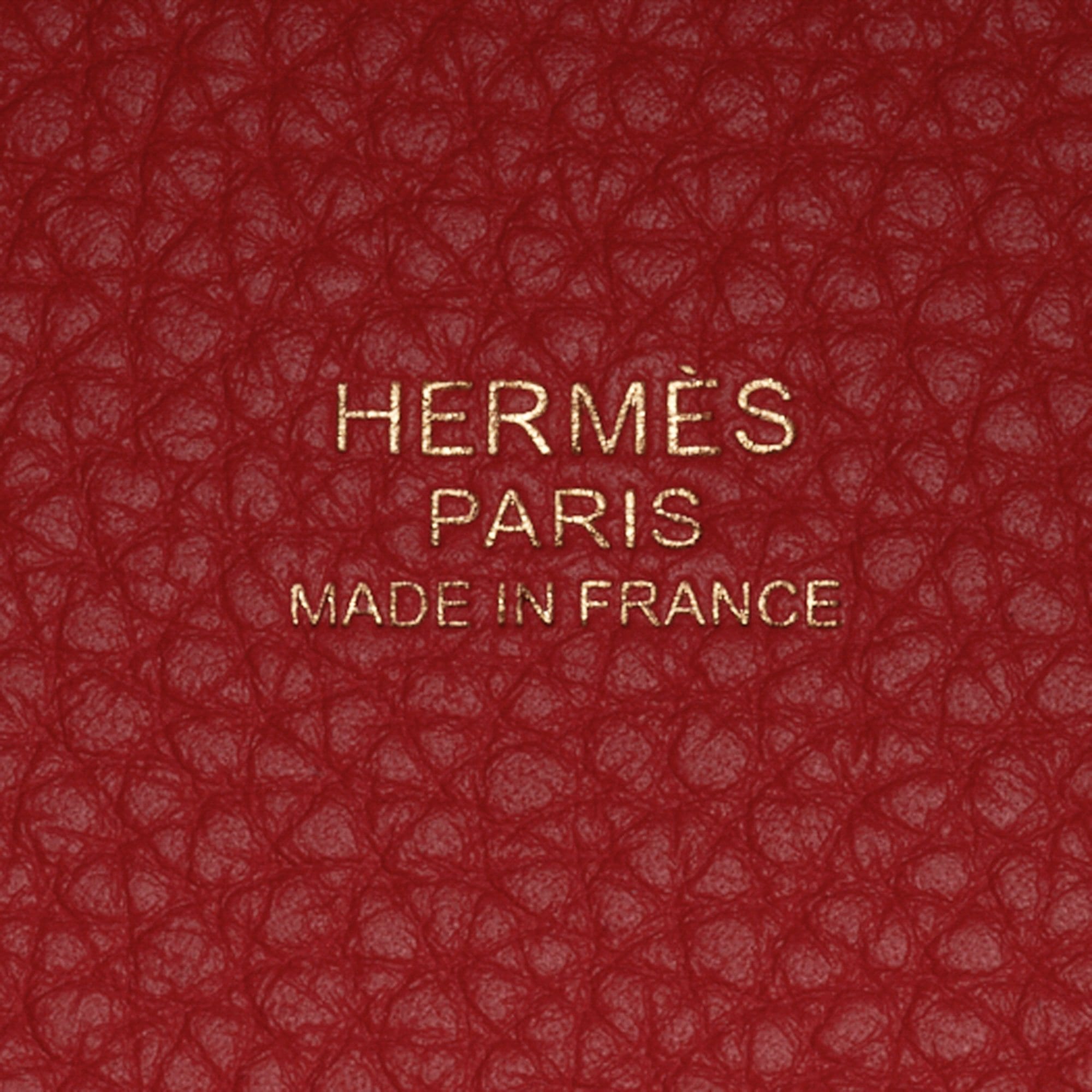 Hermes Picotin Lock Bag 18 In Red Vermillon Leather And Gold Hardware –  Found Fashion