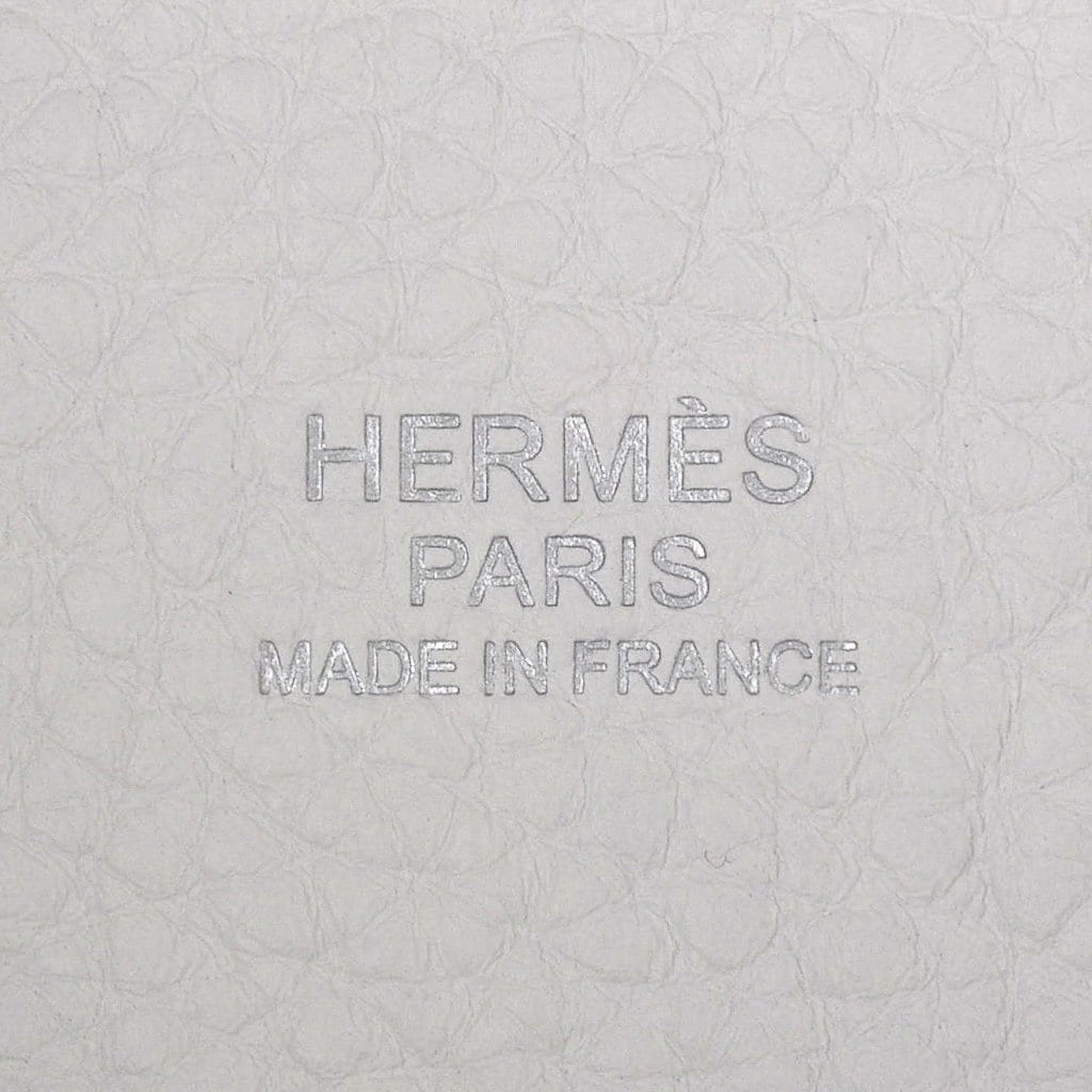 Hermes Picotin Lock 18 Bag Blanc CK01 Taurillon Clemence