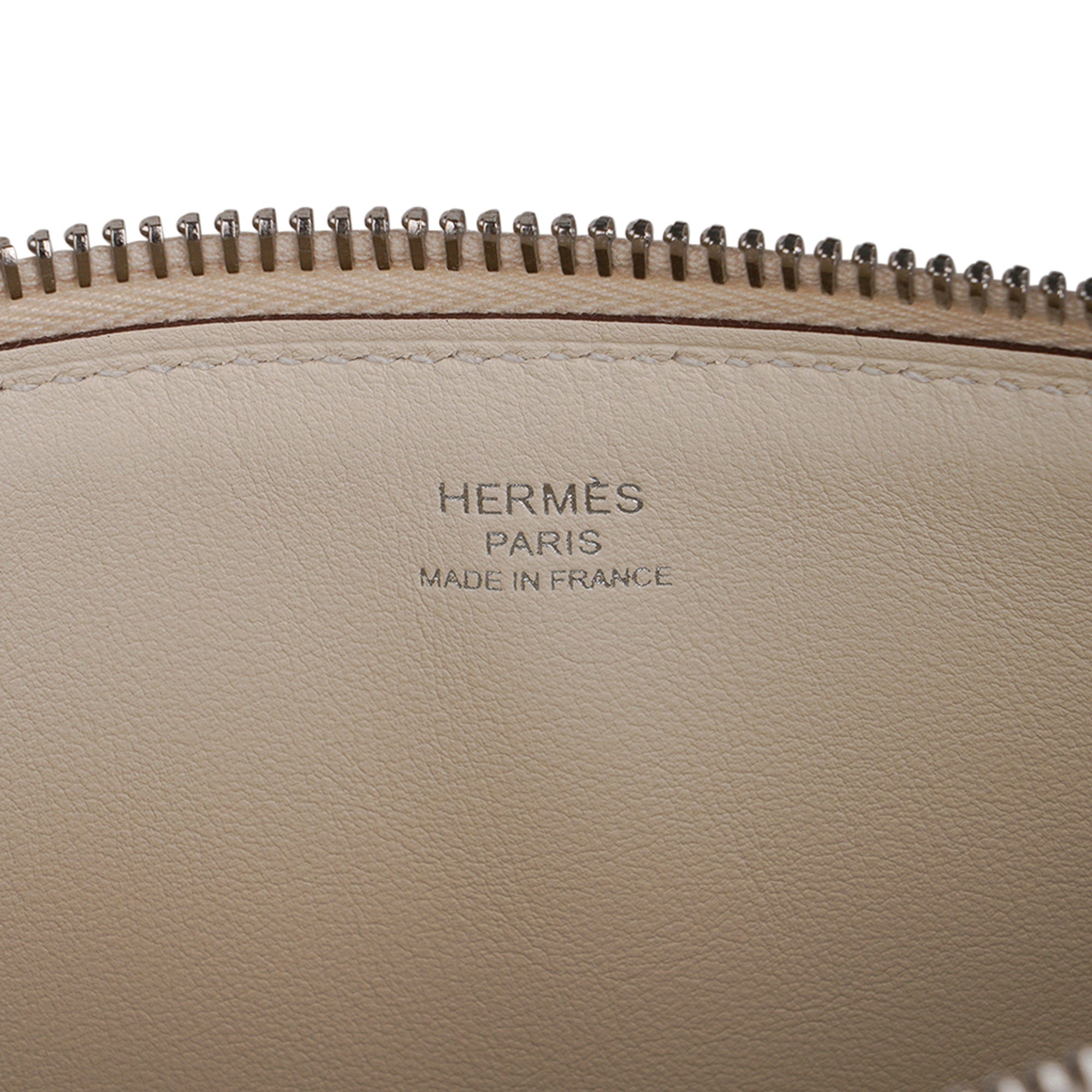 Hermes Pochette Bazar In and Out PM Clutch Nata Swift Leather – Mightychic
