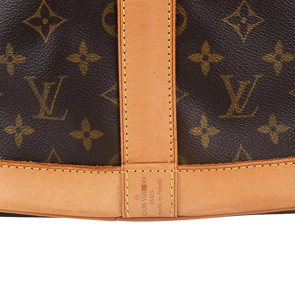 Vintage Louis Vuitton Monogram Weekender Canvas & Leather Travel