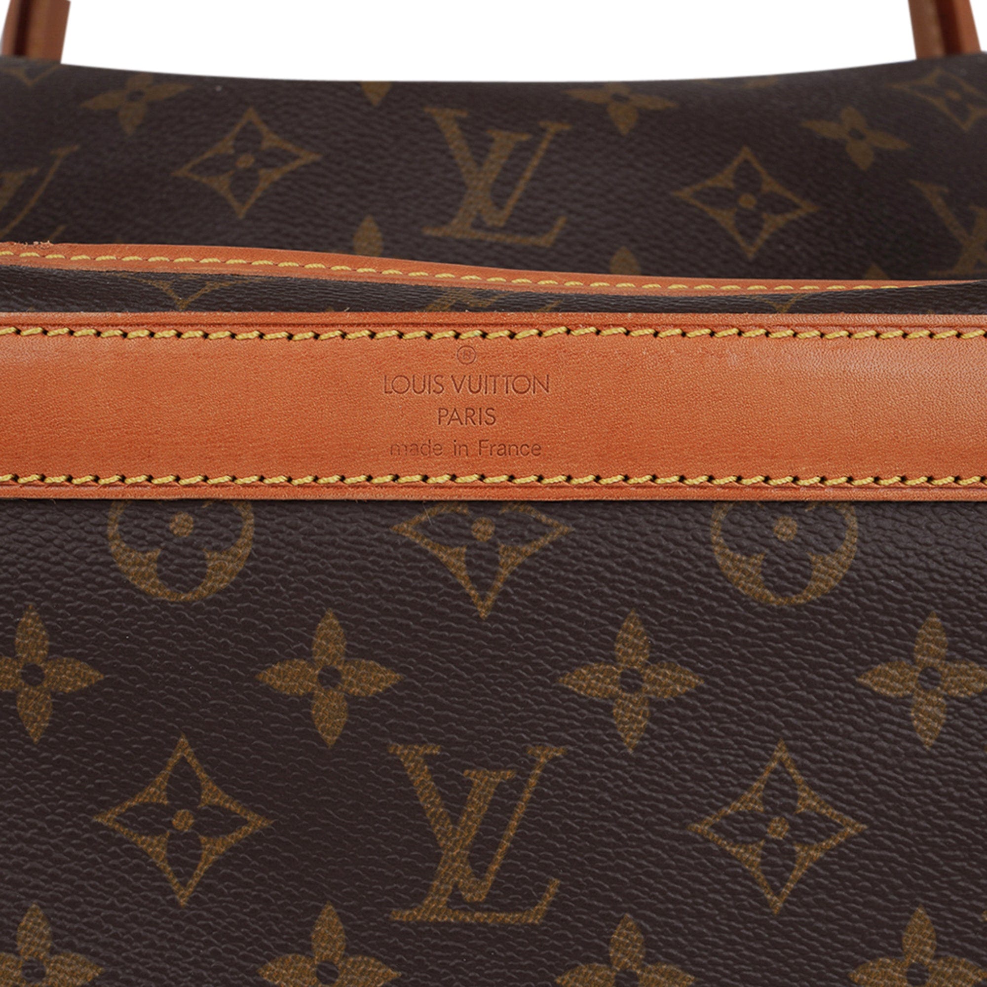 Authentic Vintage Louis Vuitton Monogram Canvas and Leather 