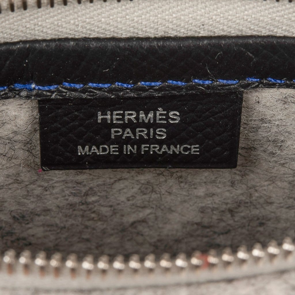 Hermes Constance mini Vert bosphore Epsom leather Silver hardware