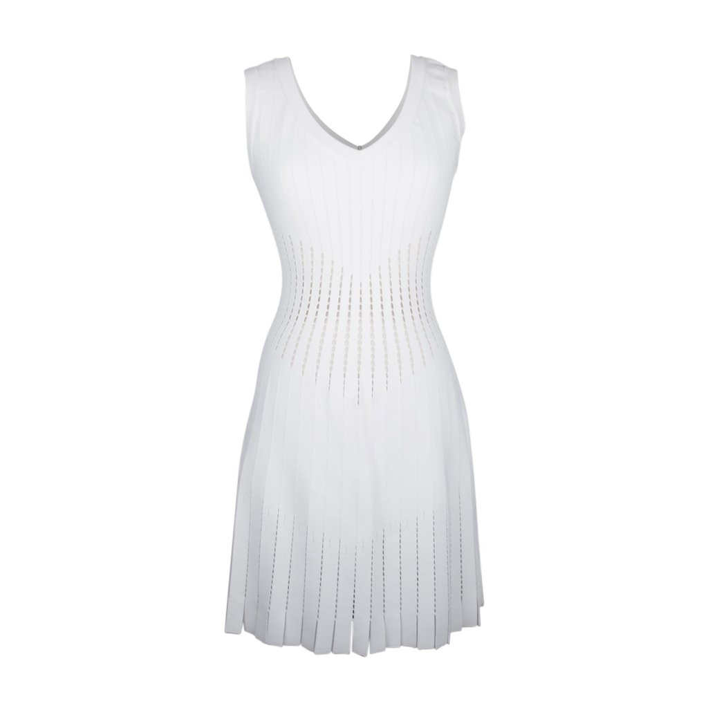 Azzedine Alaia Dress White 40 / 6
