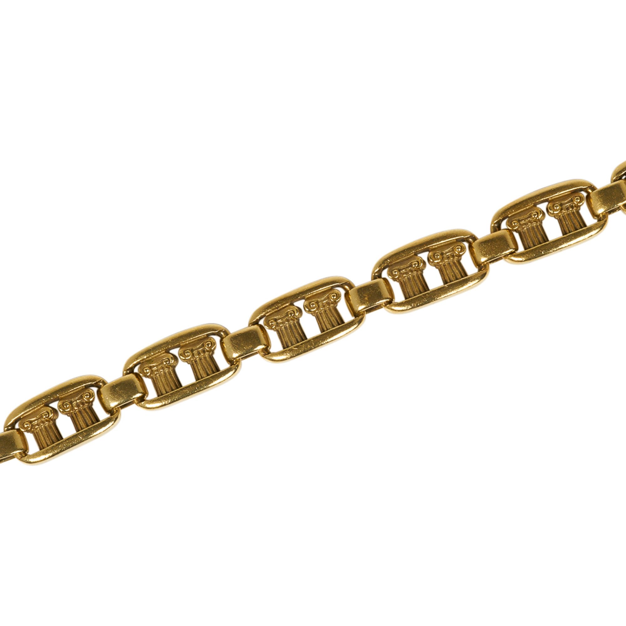 Barry Kieselstein-Cord 18K Gold Column Bracelet Vintage