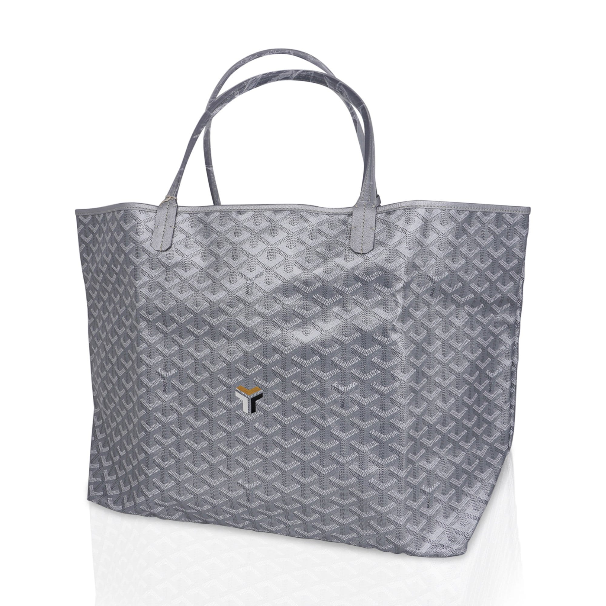 Goyard Saint Louis Silver Metallic GM Limited Edition 2021 Tote Bag Ne –  Mightychic