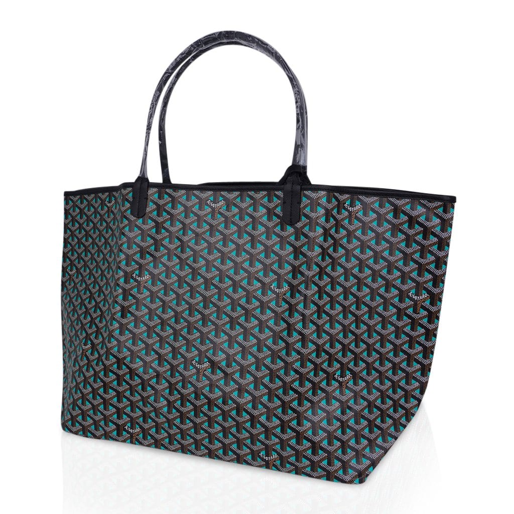 Goyard, Bags, New Goyard Saint Louis Gm Tote Claire Voie Turqgrege  Limited Edition