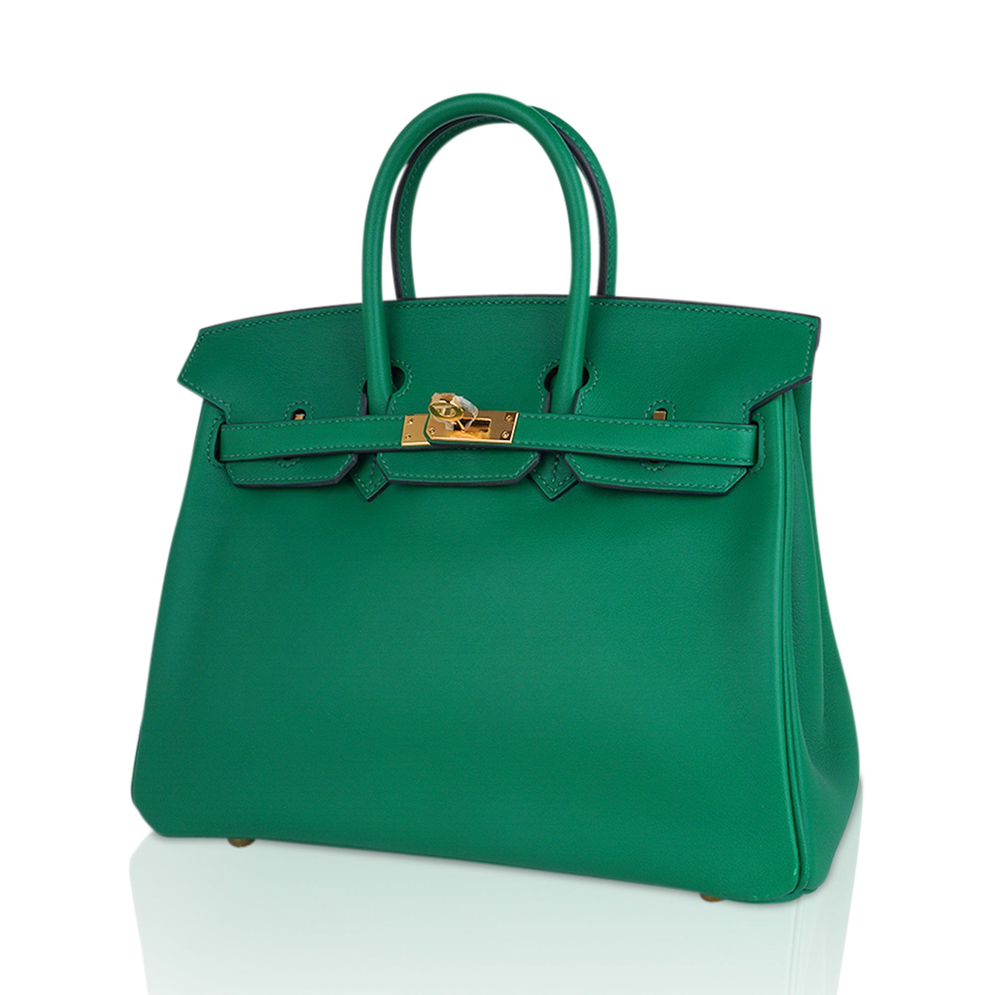 Hermes Birkin Craie Swift Leather Handbag