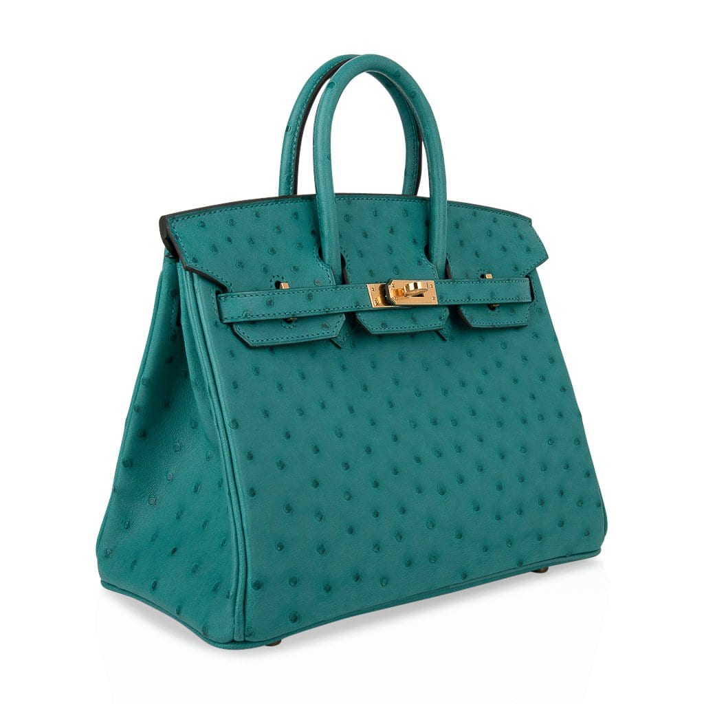 Hermès Ostrich Birkin 25 - Handle Bags, Handbags