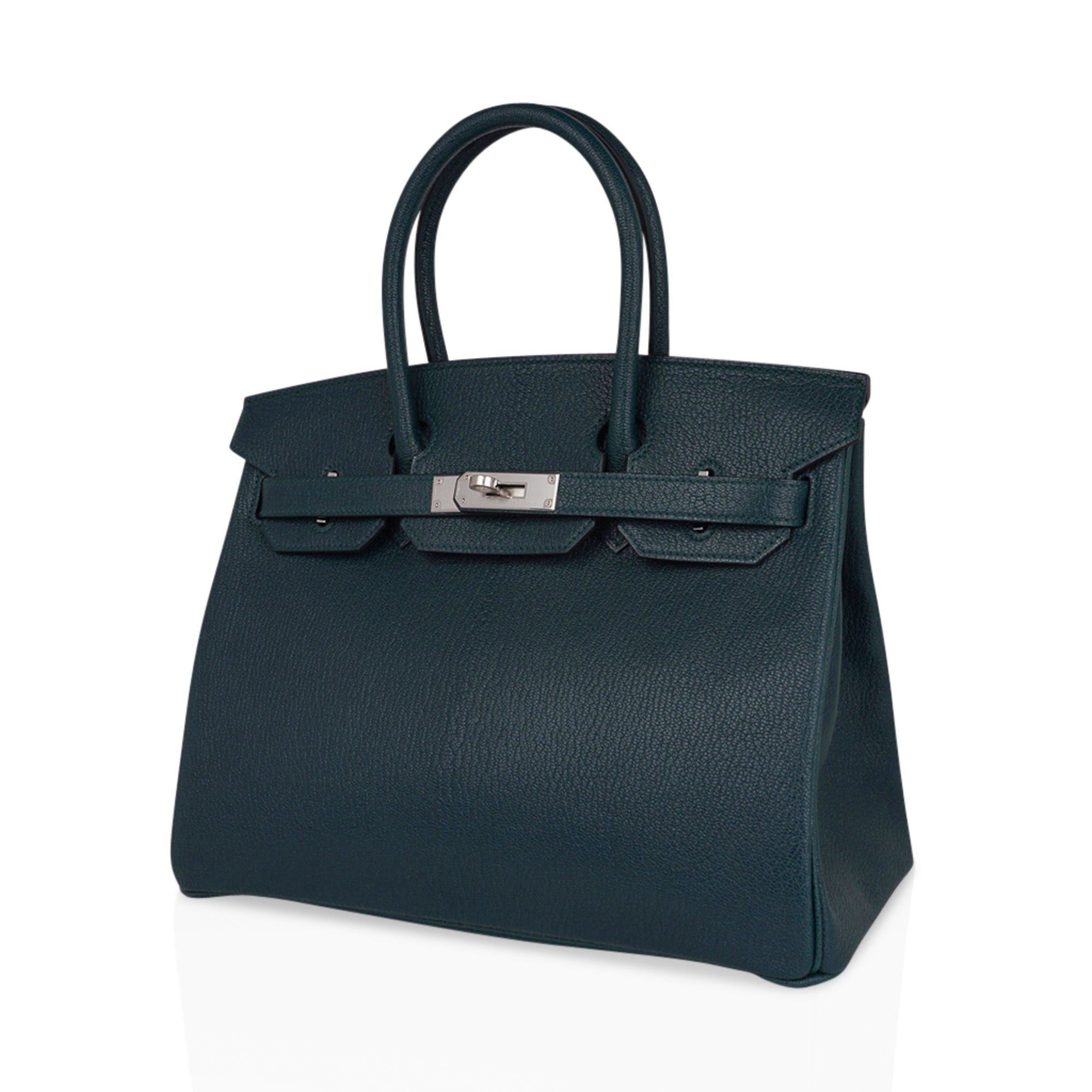 Hermes Birkin 30 PHW Handbag