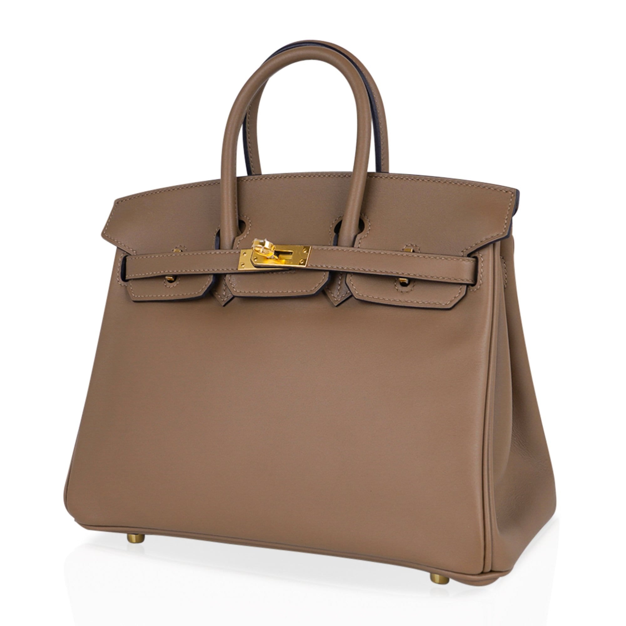 HERMÈS Birkin 25 handbag in Craie Jonathan leather with Gold hardware-Ginza  Xiaoma – Authentic Hermès Boutique