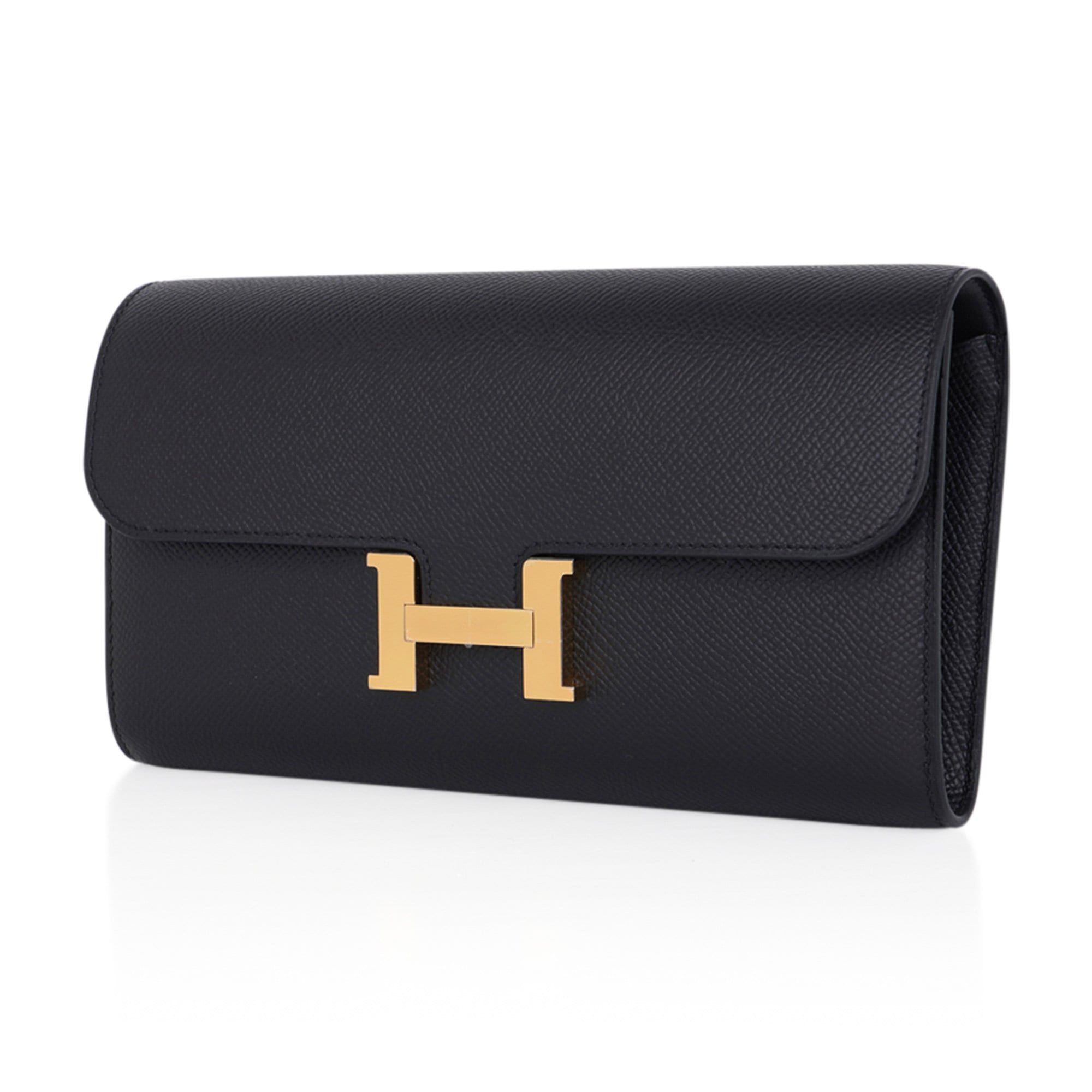 Hermes Constance Long Wallet Raisin Epsom Gold Hardware – Pristine Outfitter