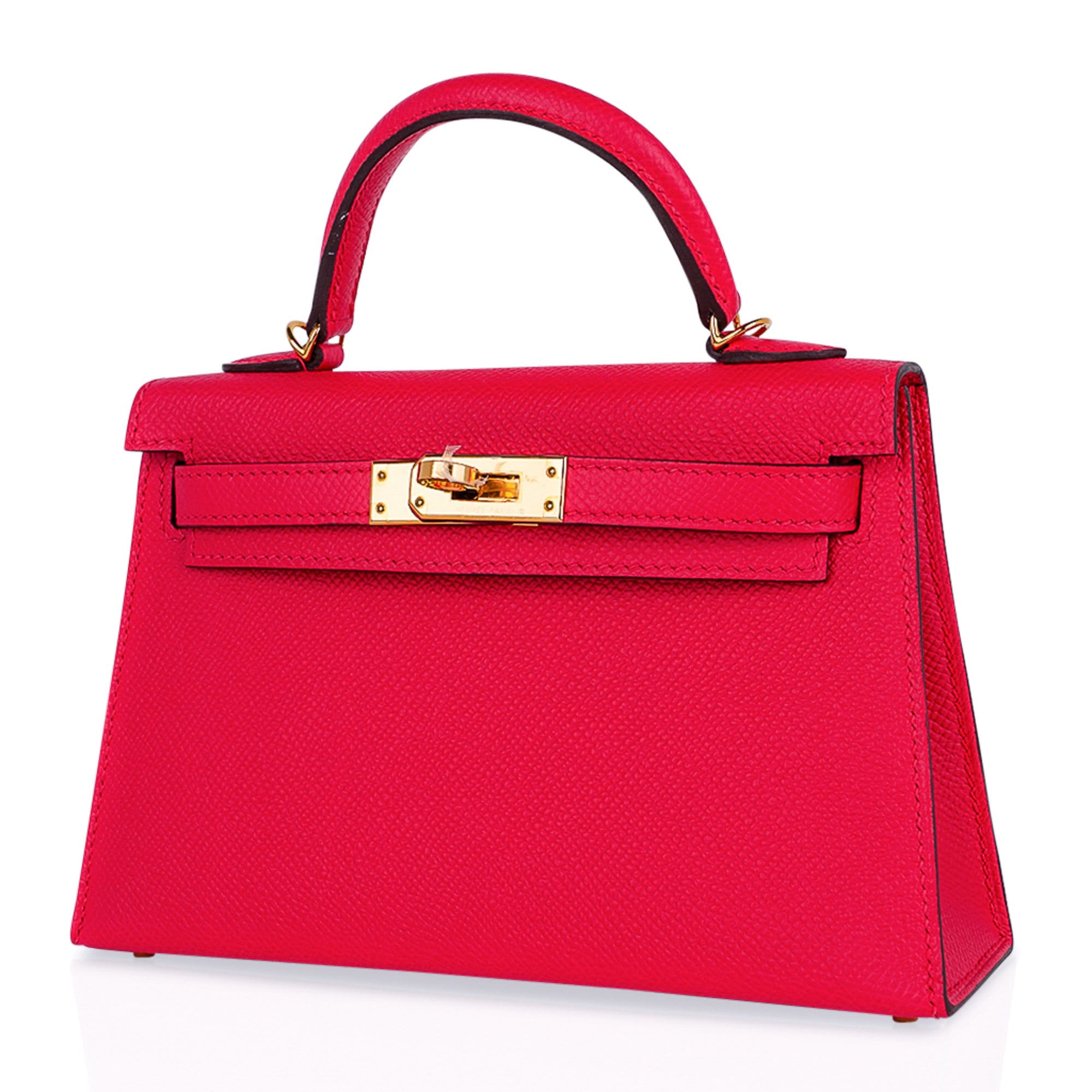 Hermès Kelly Sellier 20 Back Rose Extreme Epsom GHW HSS Bag