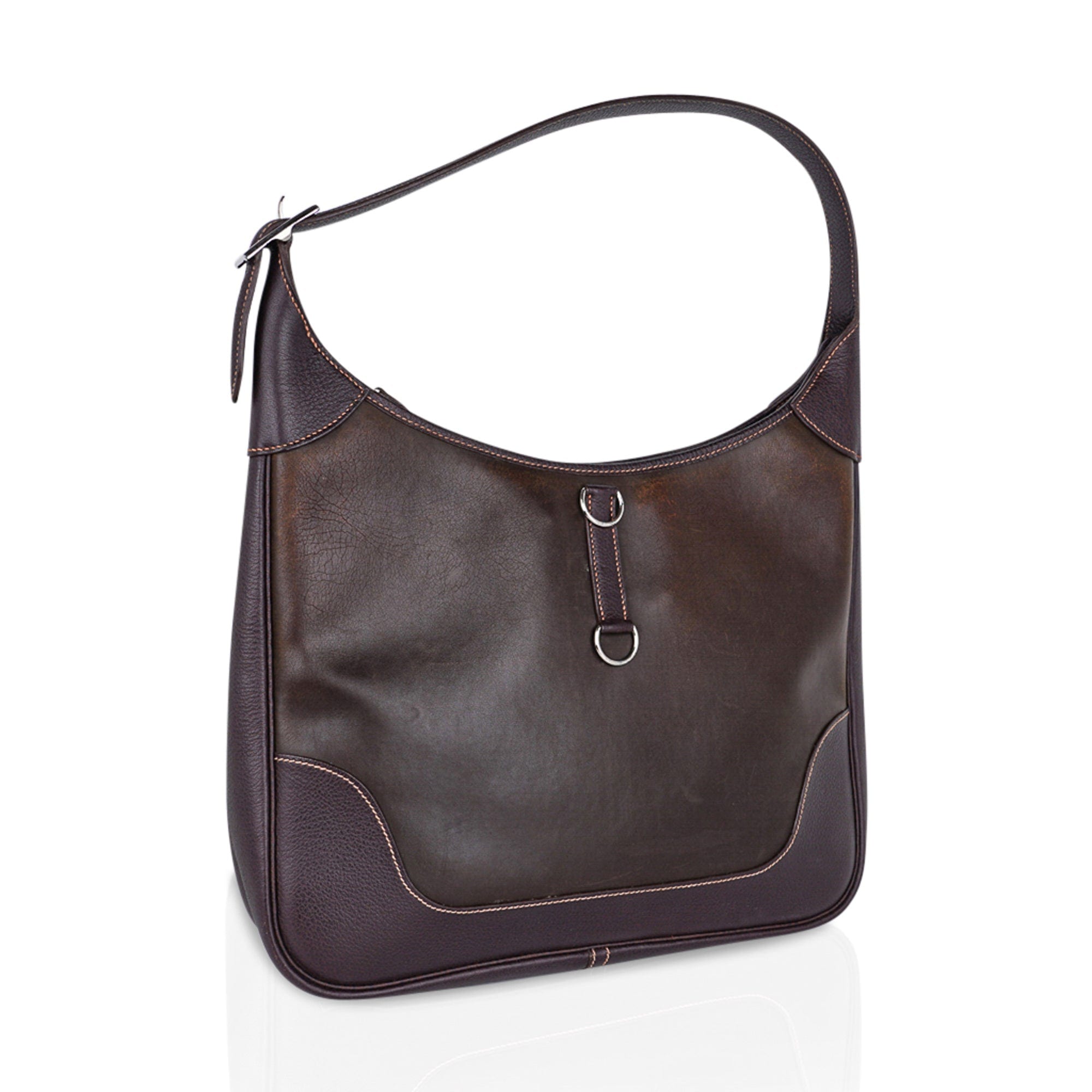 Authentic Prada Bag Black Handbag Cargo Leather RARE!